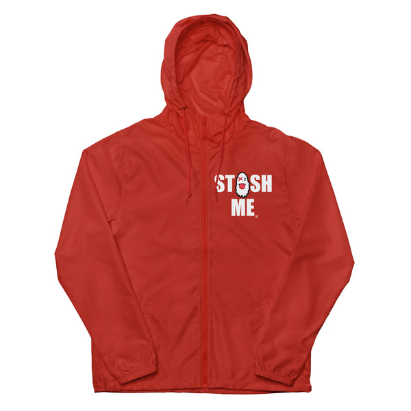 Stash Me - Unisex Zip Up Windbreaker DARK