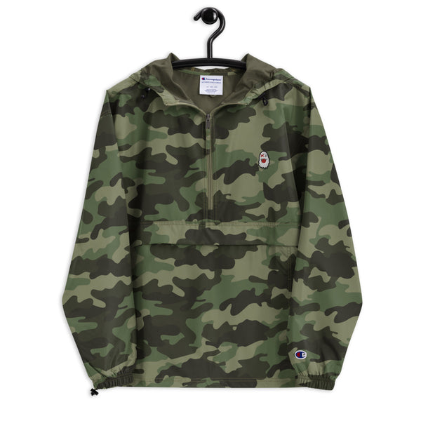 Stash Me - Ghost Packable Rain Jacket