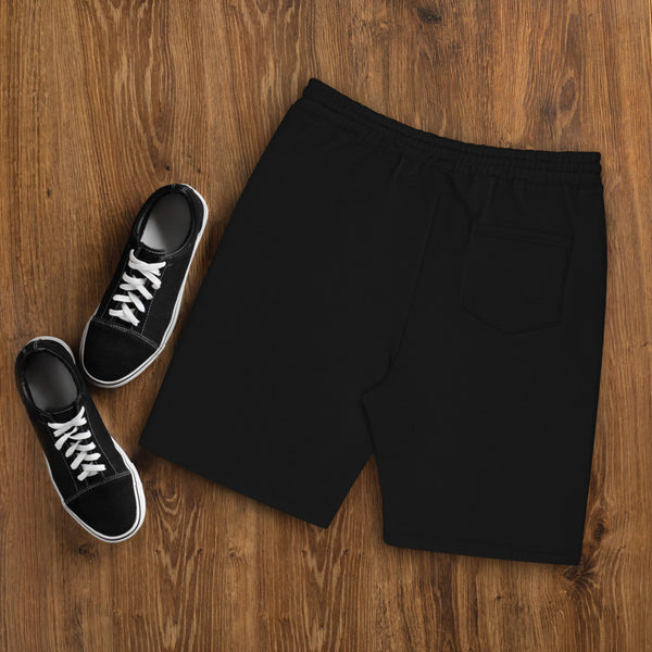 Stash Me - Ghost fleece shorts