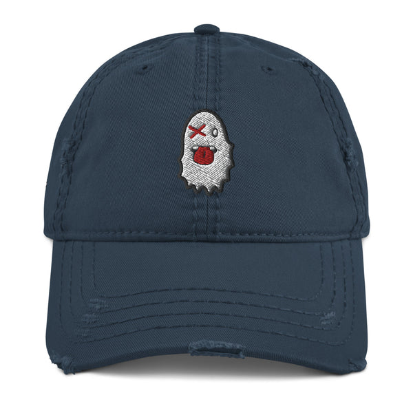 Stash Me - Ghost Distressed Hat