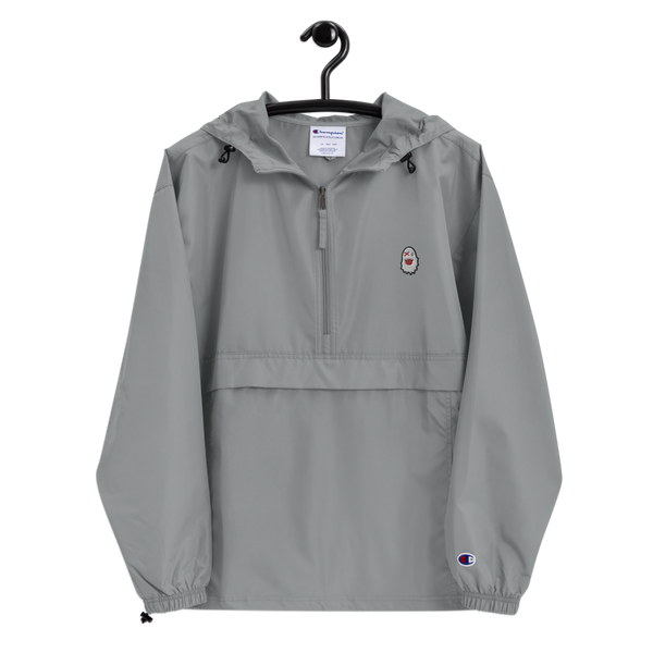 Stash Me - Ghost Packable Rain Jacket
