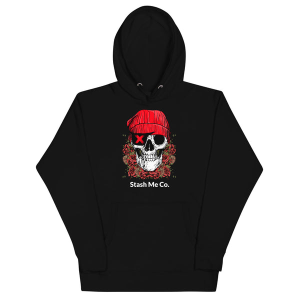 Stash Me - Skulls And Roses Unisex Hoodie