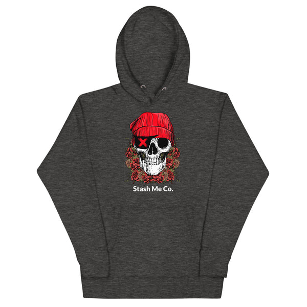 Stash Me - Skulls And Roses Unisex Hoodie