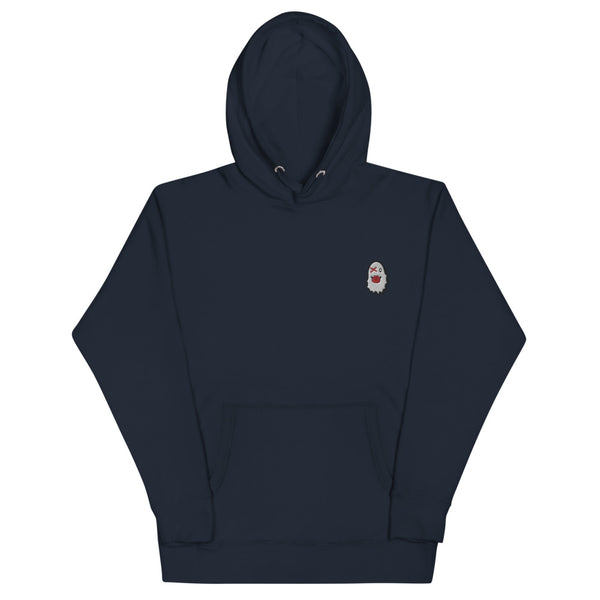 Stash Me - Embroidered Ghost Premium Hoodie