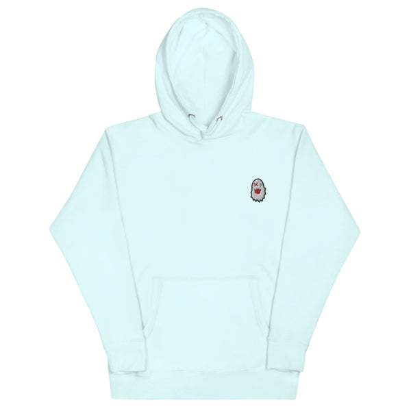 Stash Me - Embroidered Ghost Premium Hoodie