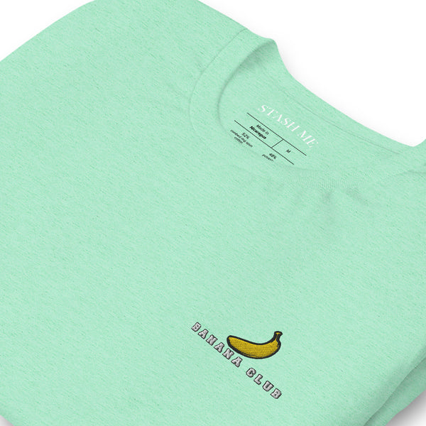 Banana Club - Embroidered Banana Club T-Shirt