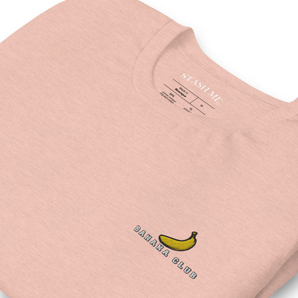 Banana Club - Embroidered Banana Club T-Shirt