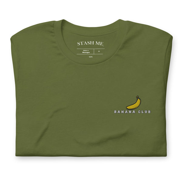 Banana Club - Embroidered Banana Club T-Shirt