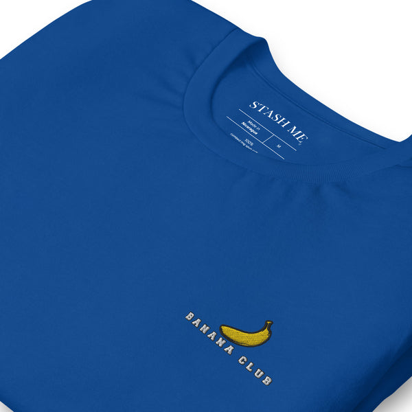 Banana Club - Embroidered Banana Club T-Shirt
