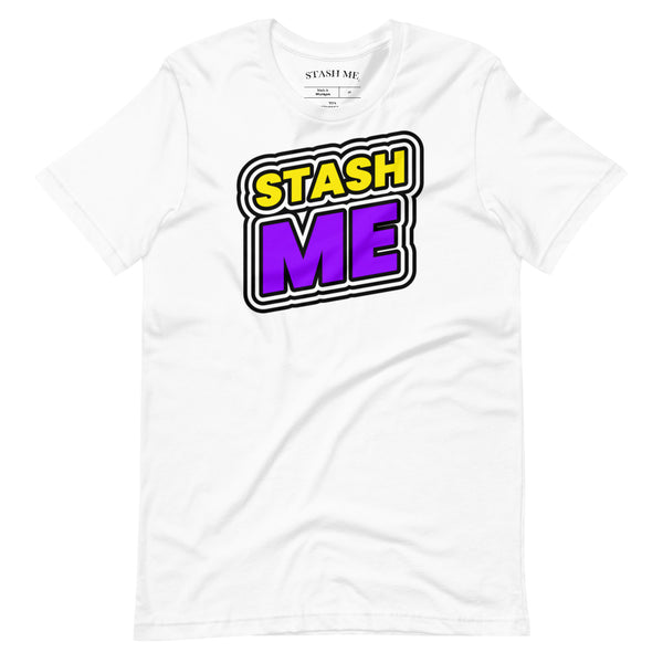 Stash Me - Stroked Short-Sleeve Unisex T-Shirt