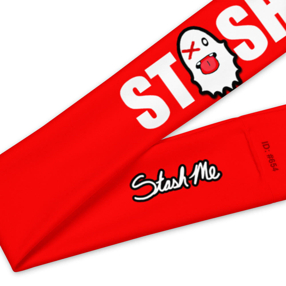 Stash Me - Red Headband