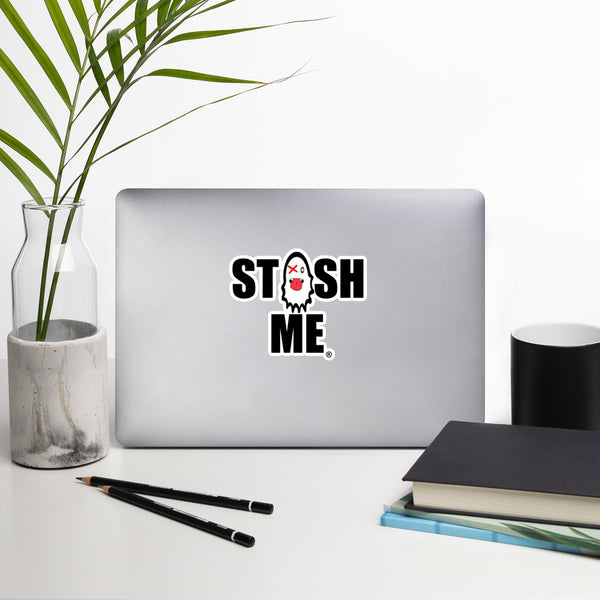 Stash Me - Ghost Bubble-free stickers