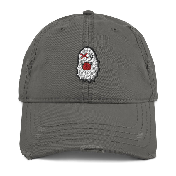 Stash Me - Ghost Distressed Hat