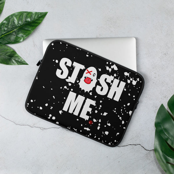 Stash Me - Snow Laptop Sleeve