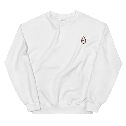 Stash Me - Embroidered Ghost Sweatshirt