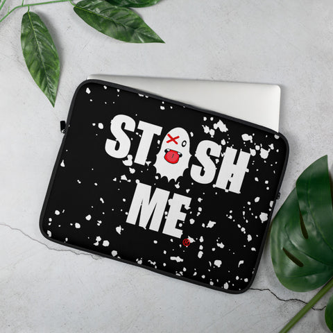 Stash Me - Snow Laptop Sleeve