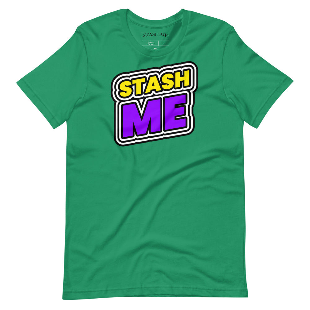 Stash Me - Stroked Short-Sleeve Unisex T-Shirt