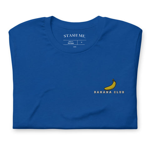 Banana Club - Embroidered Banana Club T-Shirt
