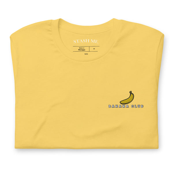 Banana Club - Embroidered Banana Club T-Shirt